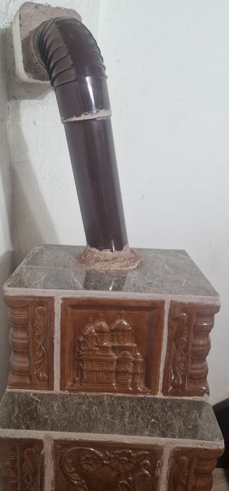 Soba teracota cu cos