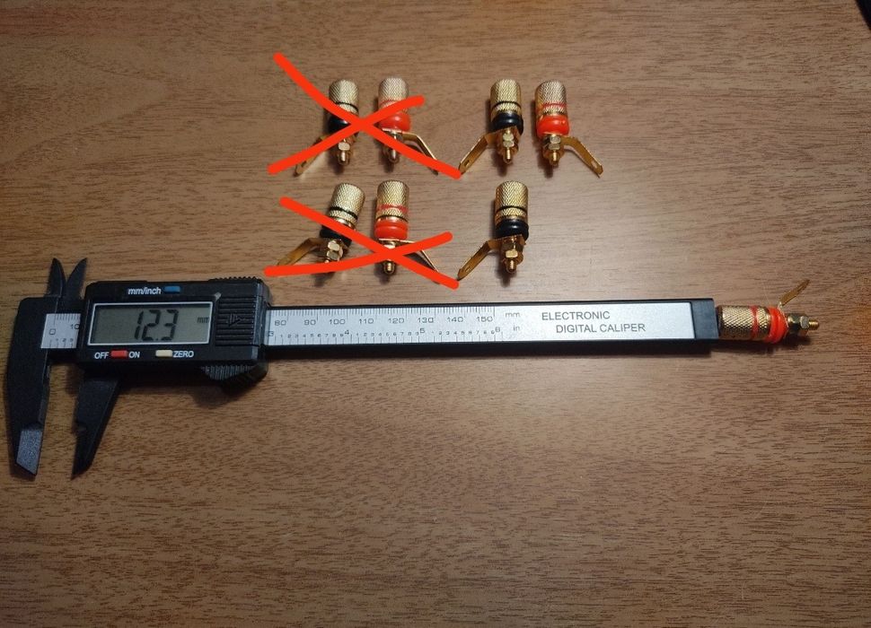 Клеммы для акустических систем