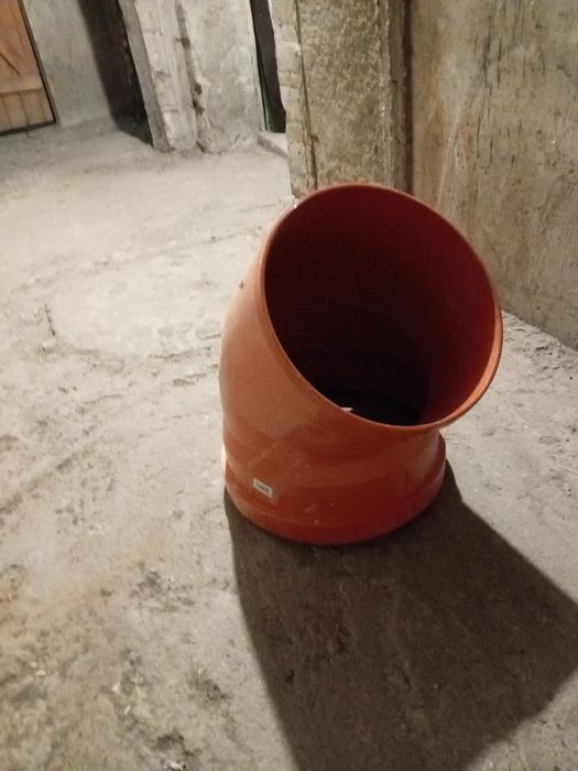 ДЪГА PVC Ф315 - 45°