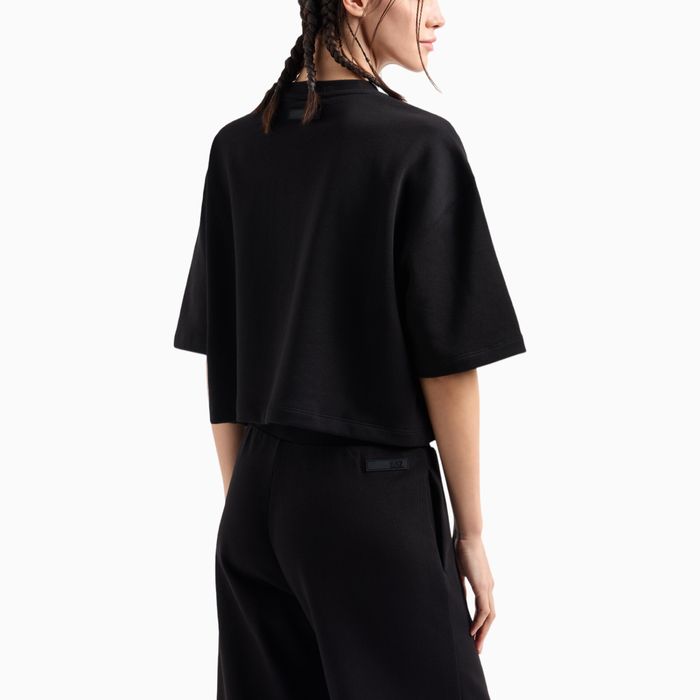 Дамска къса тениска oversize EA7 Emporio Armani 7W000177 AF12473