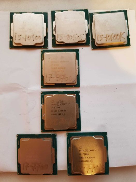 Procesor Intel Core i5-10600K i5-10505 i5-10400 i7-9700 i5-9500T i5-9400 i7-8700K i5-8500 i7-7700K i5-7600 i5-7500 i5-7400 i7-6700 i5-6600k i5-6500