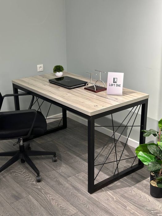 Стол лофт, офисный стол, компьютерный стол,