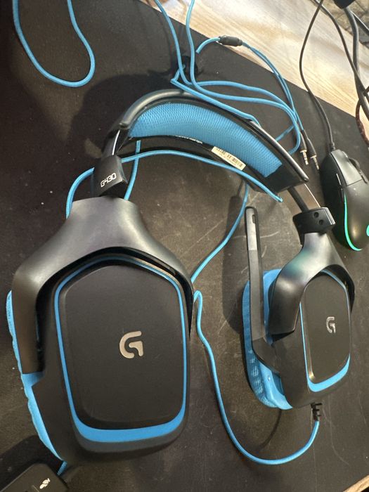 Геймърски слушачки logitech