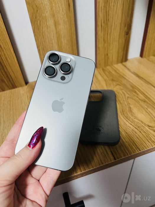 Продам Iphone 15pro 256ГБ 98% ёмкость. В идеальном рабочем состоянии.