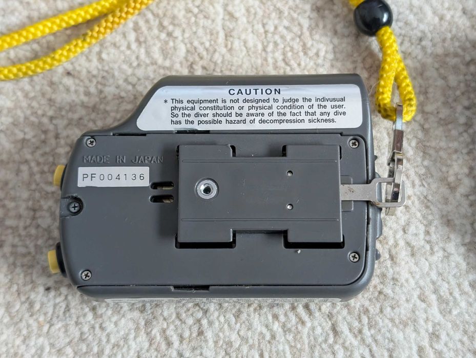 Sea and Sea Profile 1000 Dive Profile Graph