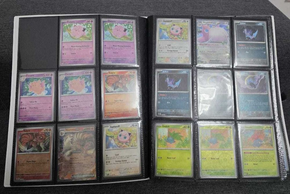 Colectie aproape completa Pokemon 151 - Common + Holo + Holo Reverse + Ex + Album - ORIGINALE - In profil alte anunturi cu carti Pokemon + One Piece