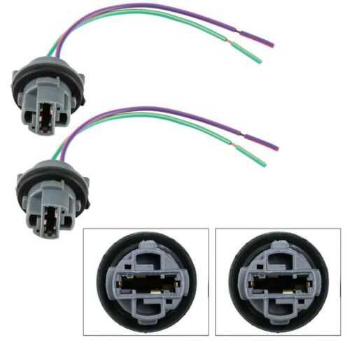 Soclu becuri W21W 7440 sau 7443 , T20 , P13w , H16w cu fir