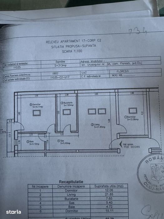 Apartament 3 camere