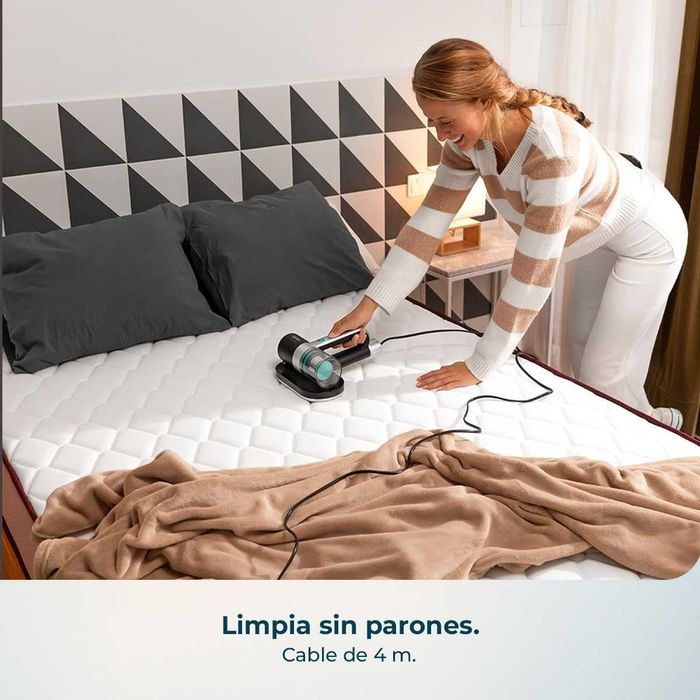 Cecotec Ръчна прахосмукачка за матраци и тапицерии,улавя алергените