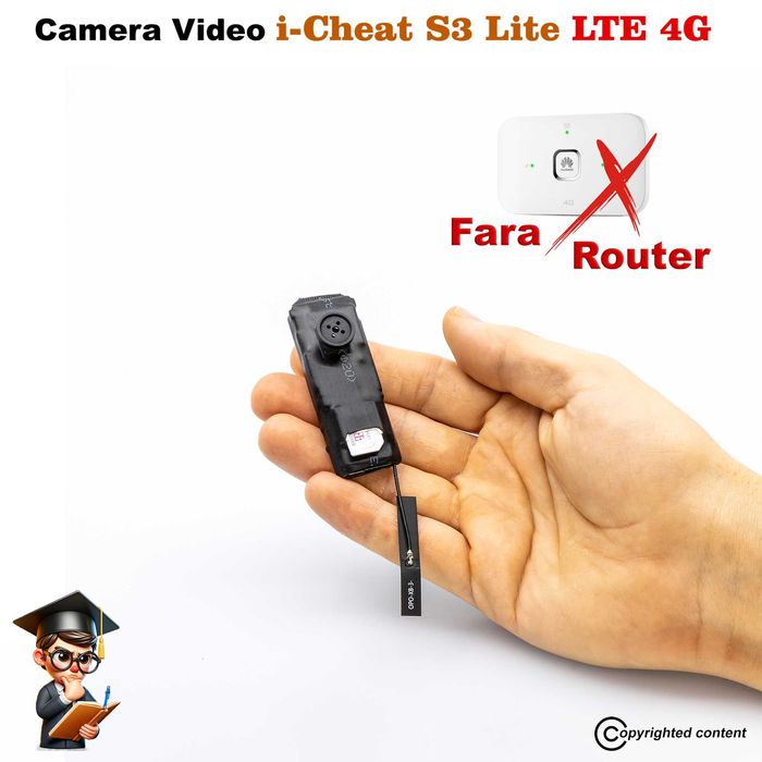 Camera video cu cartela SIM Fara ROUTER! Casca de copiat Casti copiat