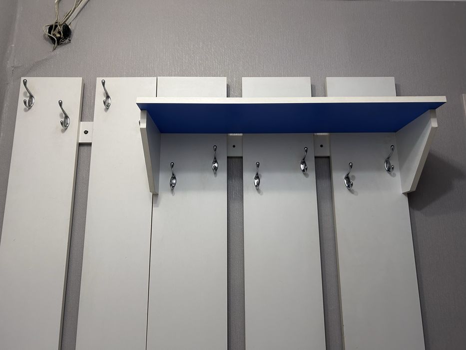 Прихожая бело-синия