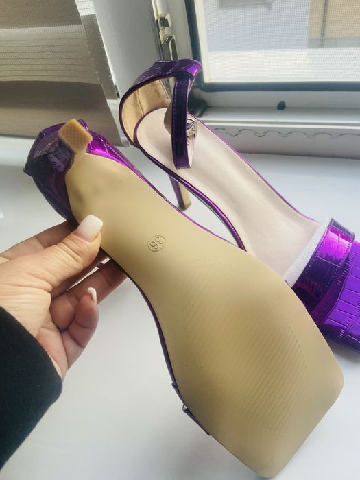 Sandale mov elegante 37