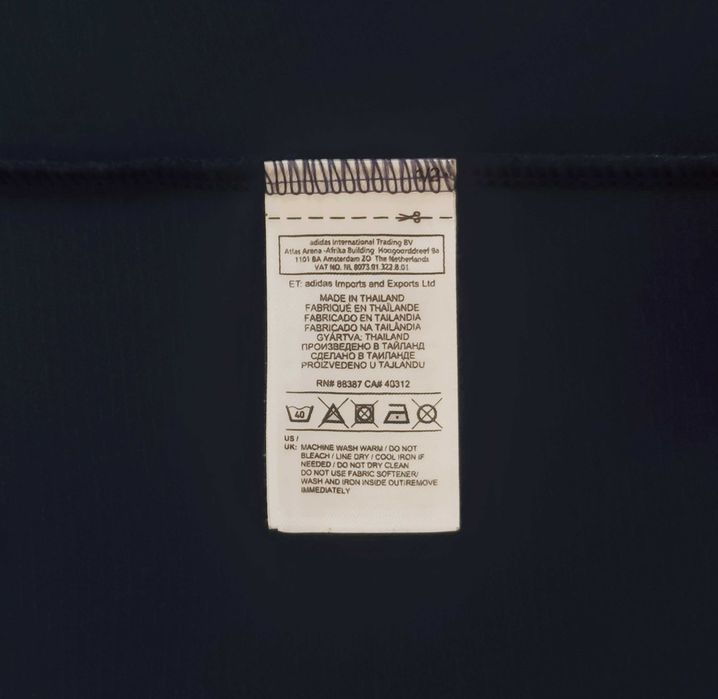 Tricou Adidas Climalite Navy Blue