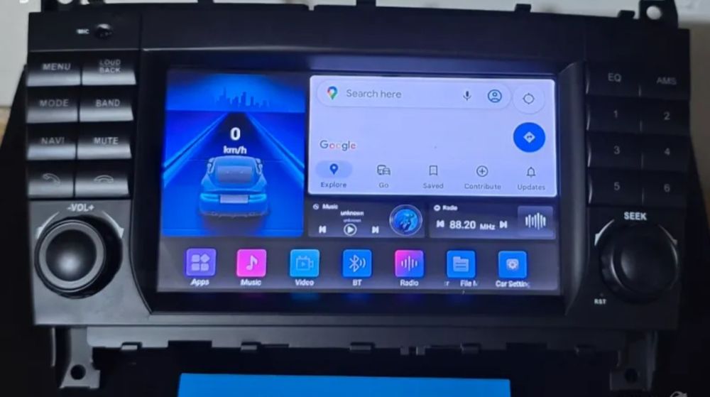Мултимедия за Мерцедес W203 W209 W219 2004-2011 С-класа