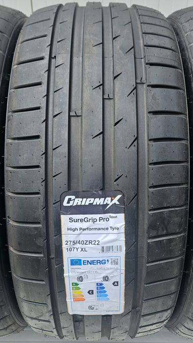 275/40 R22 107Yxl GRIPMAX ProSport Anvelope VARA Protecție janta PROMO