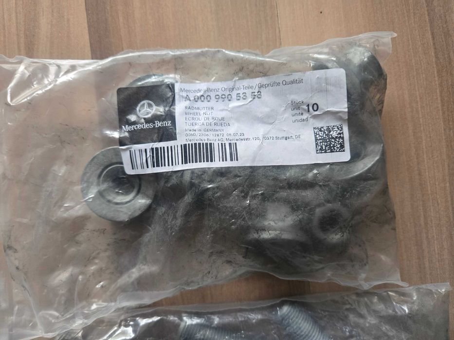 Болтове и гайки, Джанти Мерцедес Спринтер-100 % Оригинални, Чисто нови