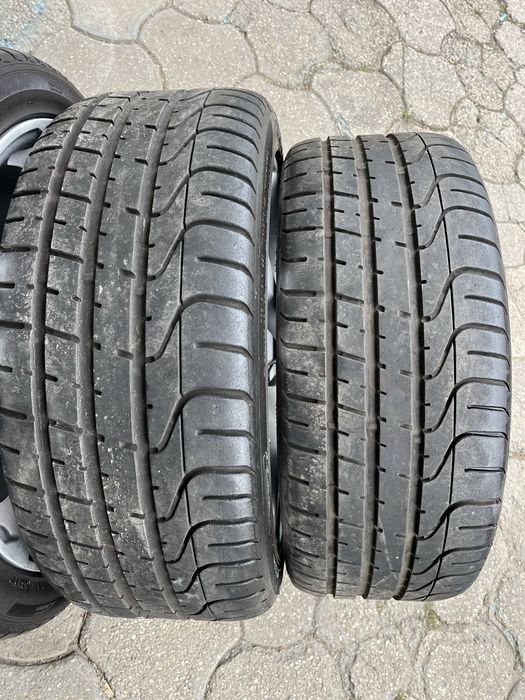 Jante aliaj 5x112mm, anvelope vara 225/40 R18 Audi A3, Vw, Seat, Skoda