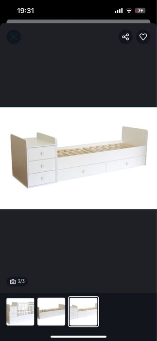 Кровать детская нов