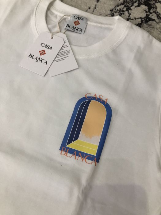 Tricou Casa Blanca Alb Marimea M