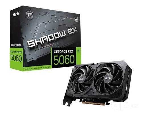 Видеокарта MSI GeForce RTX 5060 SHADOW 2X OC