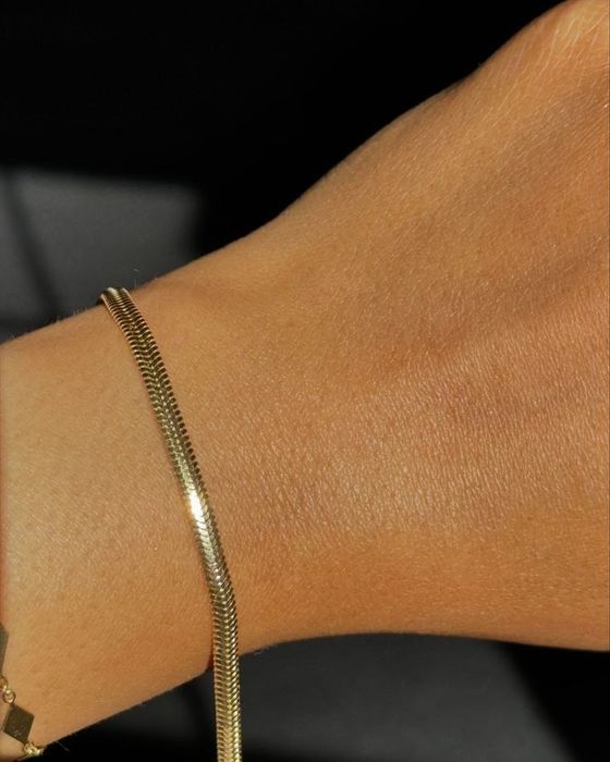 Золотой браслет, 585 проба, 3.36 г, 19 см