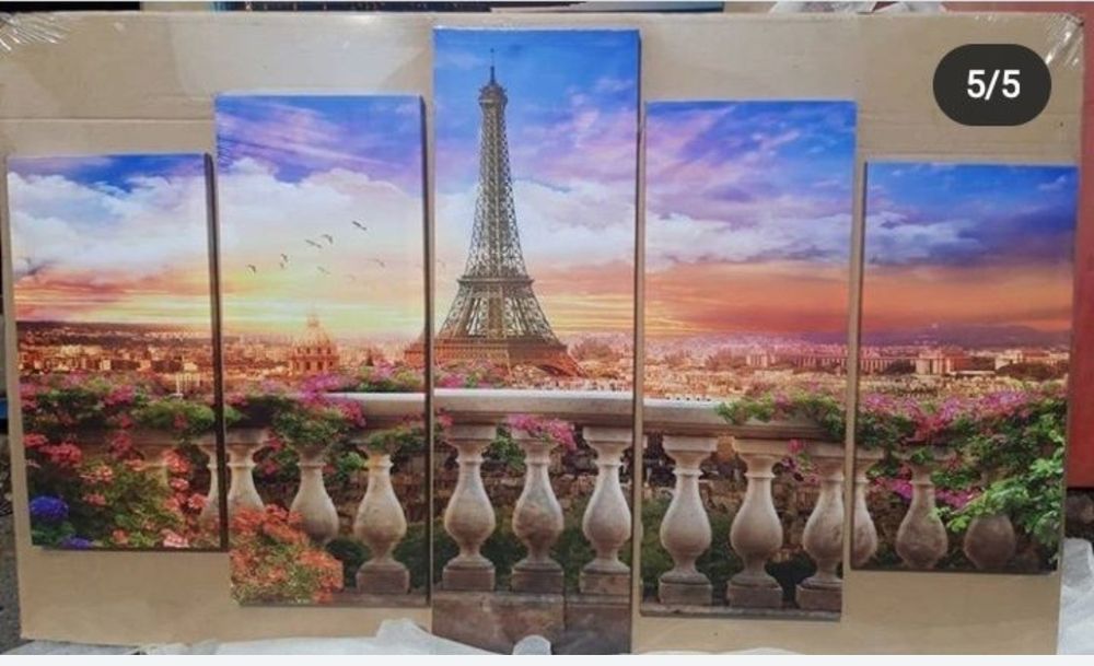 Модульная картина Париж