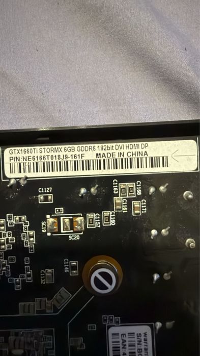 Piese PC  placa video gtx 1660