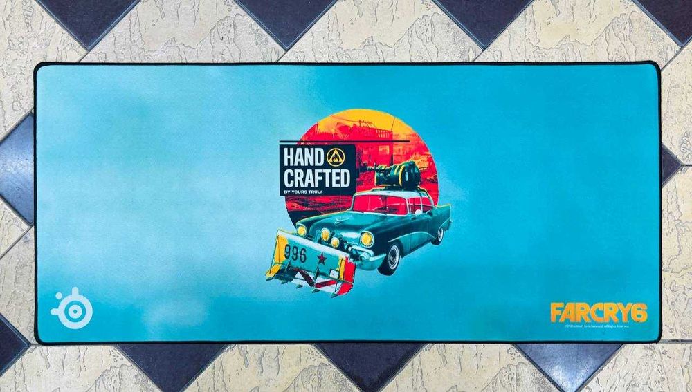 Новый красивый большой коврик 90х40 см для клавиатуры и мышки