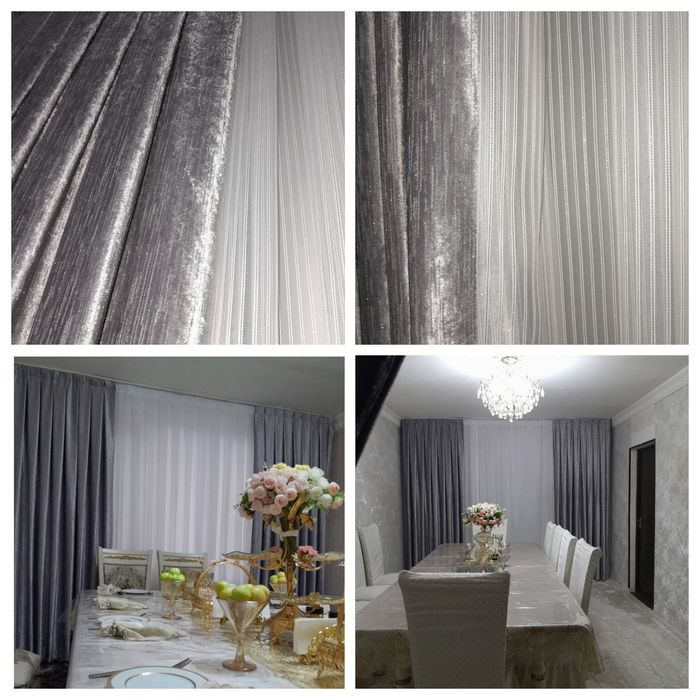 Parda sotaman zal uchun deraza va eshikga