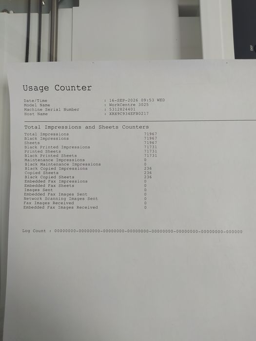 Продается принтер Xerox 3025