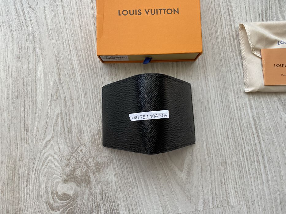Portofel Louis Vuitton Negru ( Logo Mic )