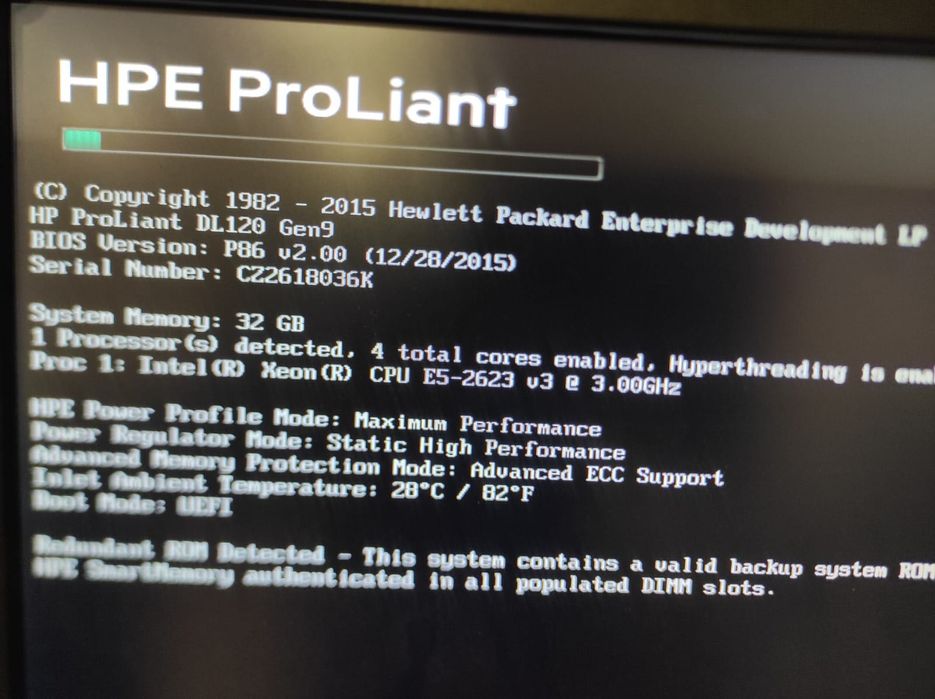 Сервер HP proliant б/у