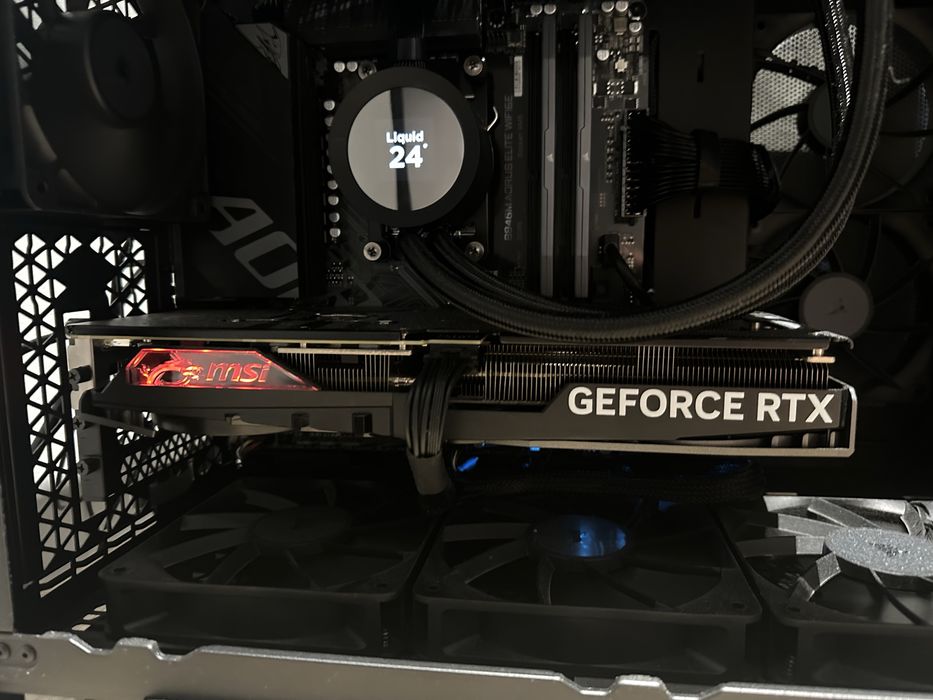 Placa Video RTX 4070 Msi Gaming X Slim 12GB