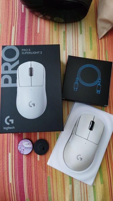 Logitech pro x superlight 2 добро състояние за цената си