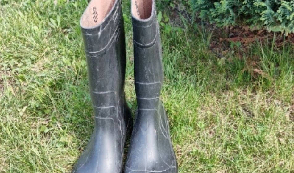 Мъжки гумени ботуши.