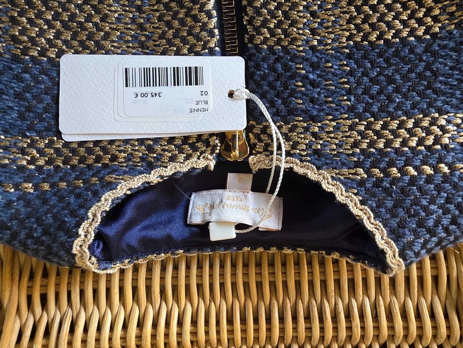 Set rochiță Calvin Klein și vestă Bleu Comme Gris, noi cu etichetă