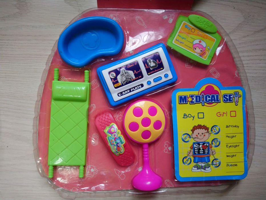 Игровой медицинский набор маленький доктор