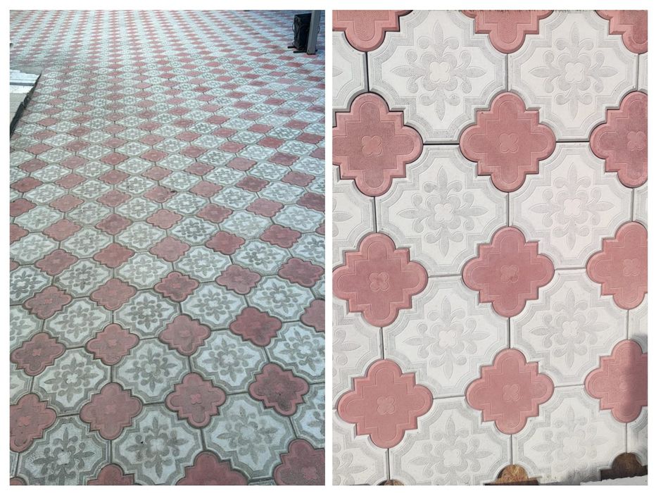 Тротуарная плитка, брусчатка, поребрик.