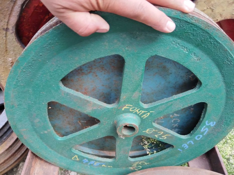 Fulie 44 cm cu un canal