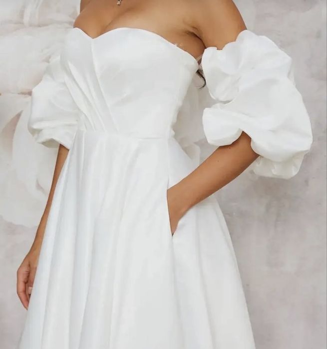 Платье свадебное белое