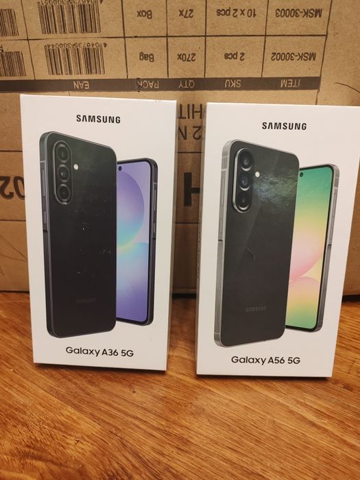 Vand Samsung Galaxy A36 5G si Samsung Galaxy A56 5G, noi, sigilate.