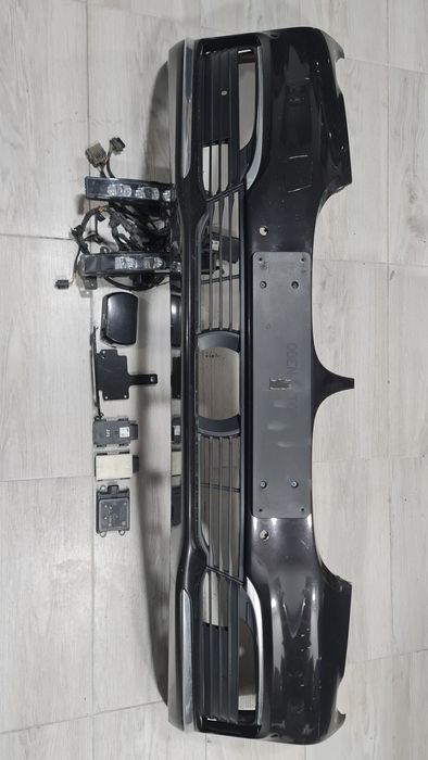 Bara fata completa grile ornament radar distronic cablaj BMW 7 G11 g12
