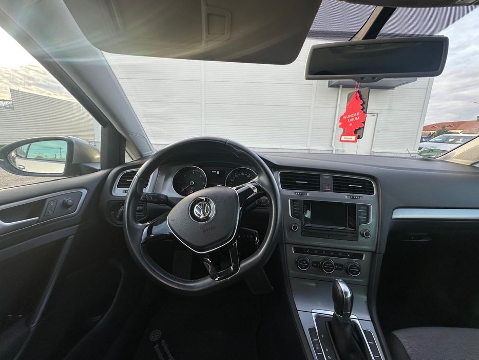 Volkswagen Golf VW Golf 7 1.6 TDI DSG 2014,  110 CP, istoric service, Km reali.0740452116