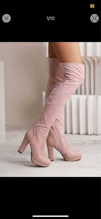 Vand cizme roz marimea 37