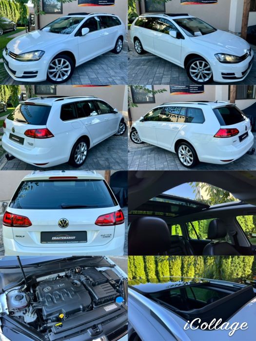 VW Golf 7 2.0 D Highline*Piele*Panoramic*
Bi-Xenon*Euro 6*Distronic*Lane assist