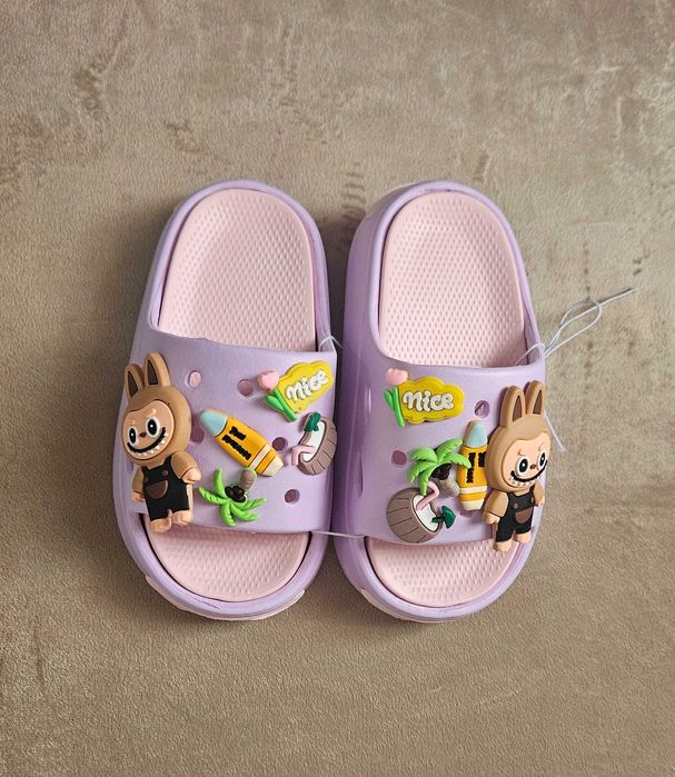 Papuci lila, marime 26-27