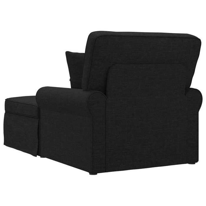 Șezlong cu fustă și pernă