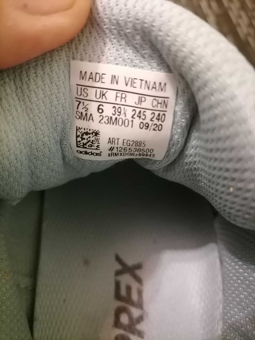 Адидас Терекс 39,1/2 номер