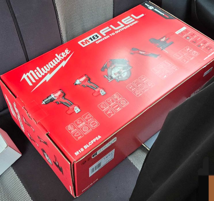 Vand SET Scule Milwaukee M18 BLCPP5A-502B