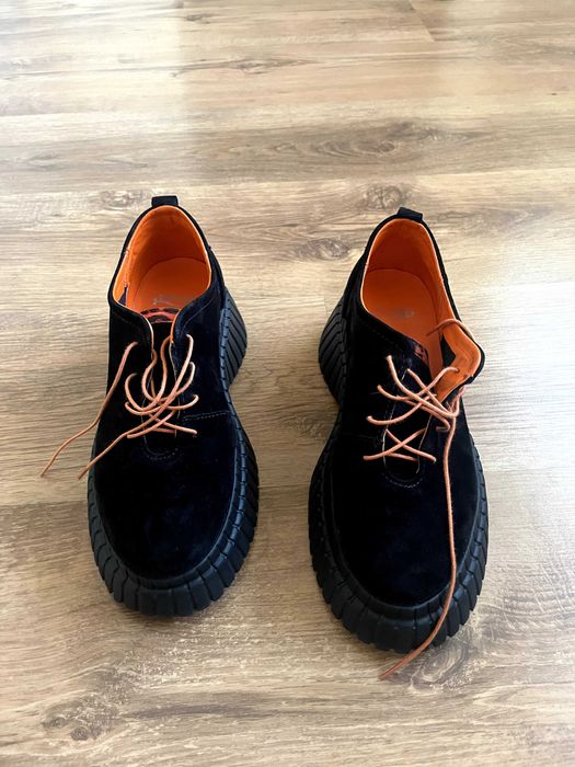 Стилни дамски обувки Gabina - велур, №38